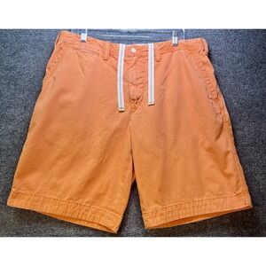 Polo Ralph Lauren Shorts Mens 36 Classic Fit Chino Flat Front Casual